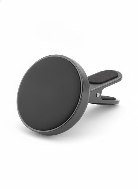 Black Magnetic Air Vent Bracket - Car Phone Mounts and Holders
