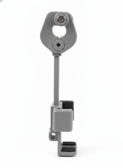 Gray Rear View Mirror Clamp Bracket - Car Phone Mounts and Holders