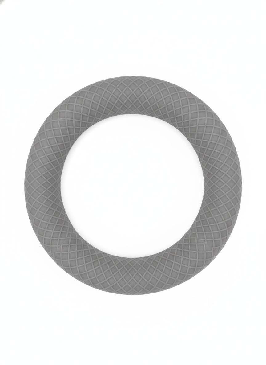 Gray Silicone Textured Grip Sleeve - Steering Wheel Covers