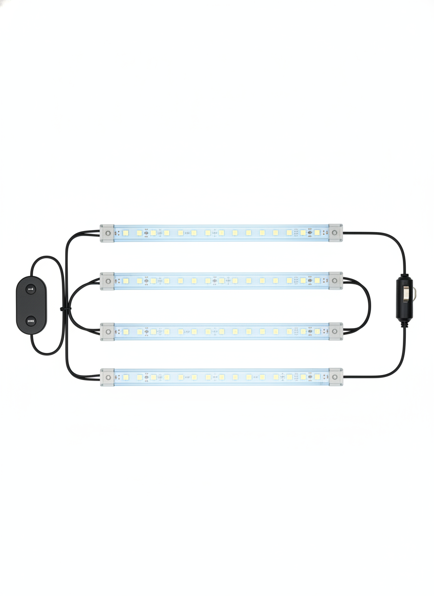 Blue Interior Ambient LED Strip - Car LED Headlights and Interior Lights