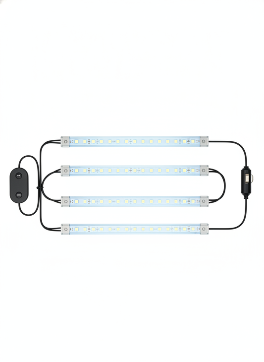 Blue Interior Ambient LED Strip - Car LED Headlights and Interior Lights